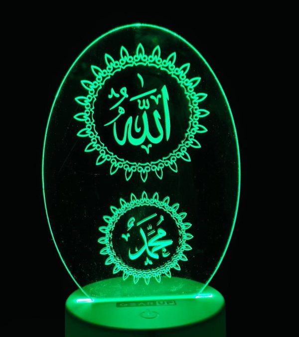 GearUP AL40 Acrylic Laser Engraving Night Led Lamp