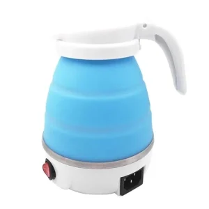 Foldable Travel Electric Kettle-Blue Color