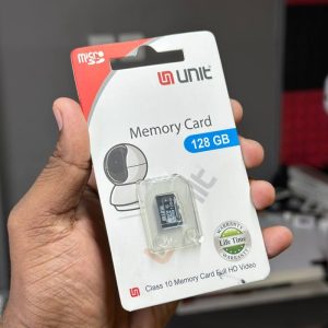 UNIT 128GB Memory Card Class 10 Memory Card Full HD Video