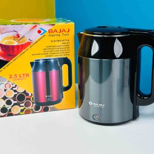 BAJAJ WH-18T Stainless Steel Electric Kettle – 2.5 Liter – Random Color