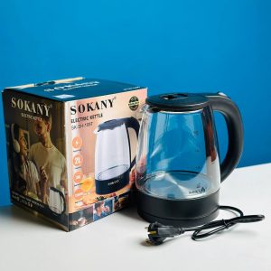 Sokany SK-1097 Glass Electric Kettle 2L 1500W