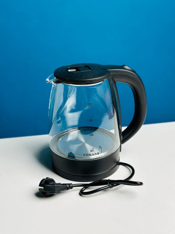 Sokany SK-1097 Glass Electric Kettle 2L 1500W